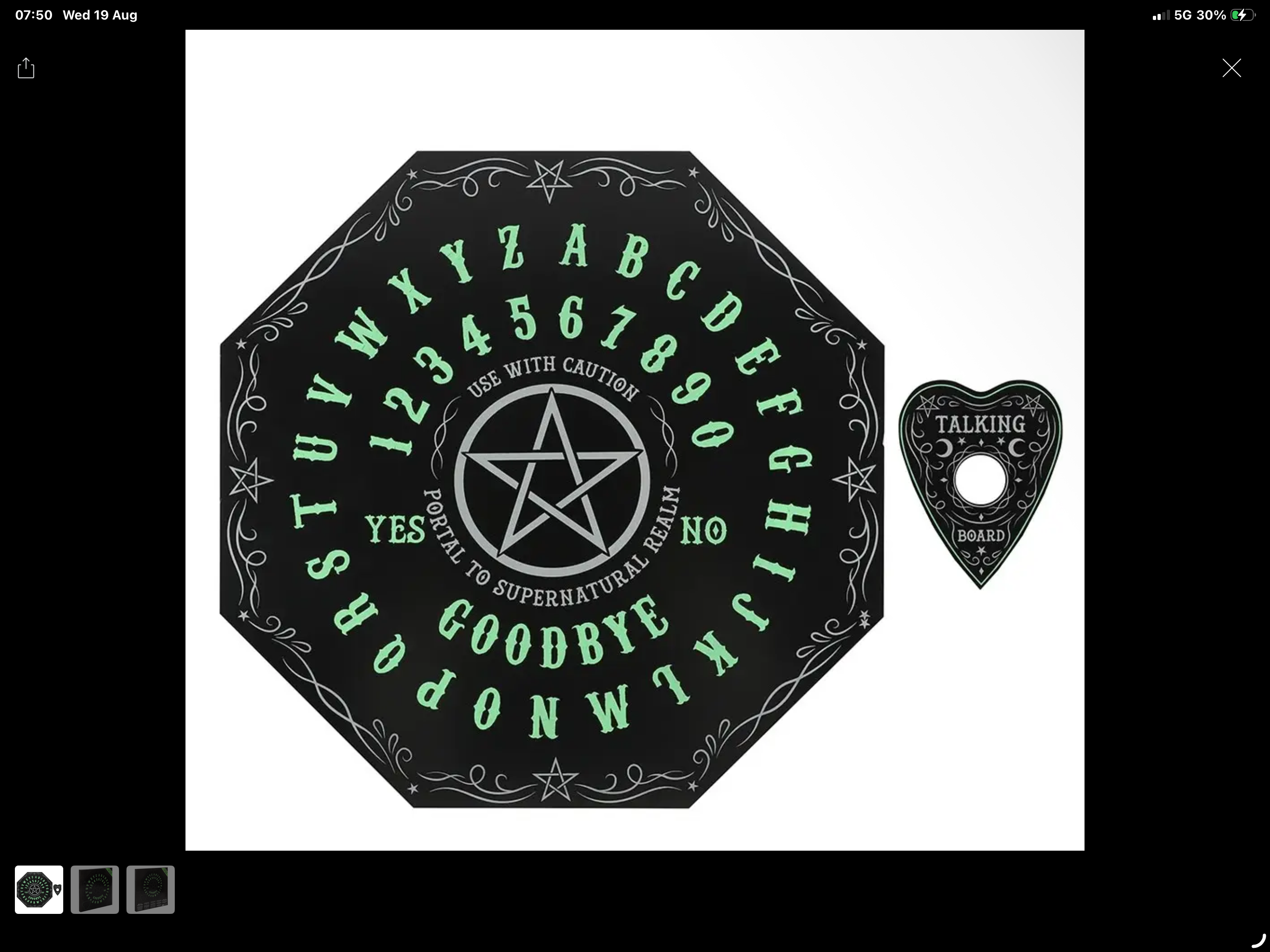 Ouija Talking Board